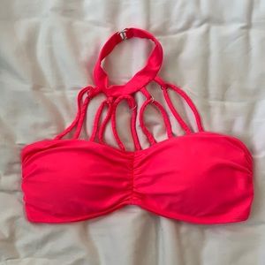 Pink Swim Bikini Top